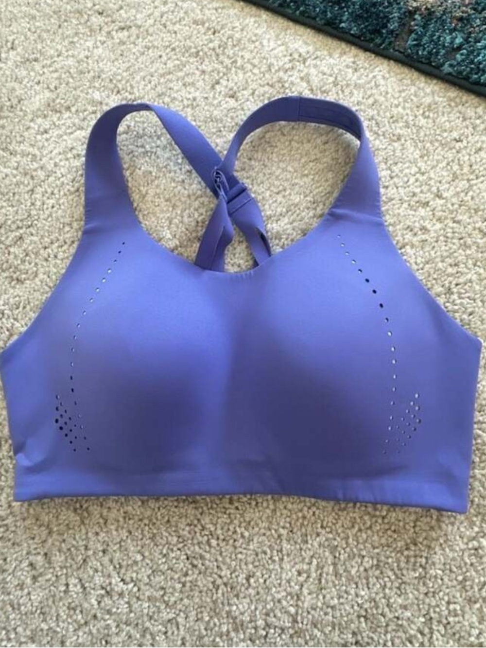 Lululemon AirSupport Bra Size 36D Purple High Support